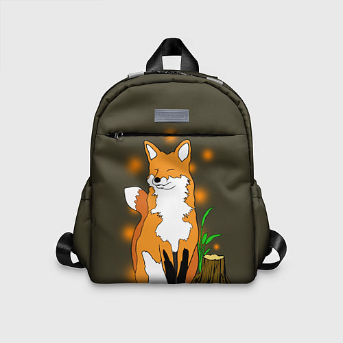 Детский рюкзак Лиса в лесу / 3D-принт – фото 1