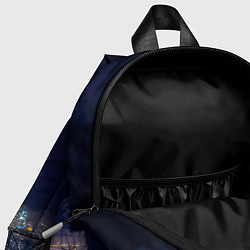 Детский рюкзак Ночной город, цвет: 3D-принт — фото 2