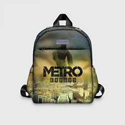 Детский рюкзак Metro logo, цвет: 3D-принт