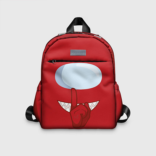 Детский рюкзак AMONG US RED IMPOSTOR / 3D-принт – фото 1