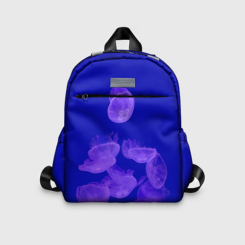 Детский рюкзак Медузы в синей глубине / 3D-принт – фото 1