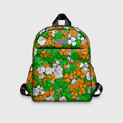 Детский рюкзак Ирландский клевер / 3D-принт – фото 1