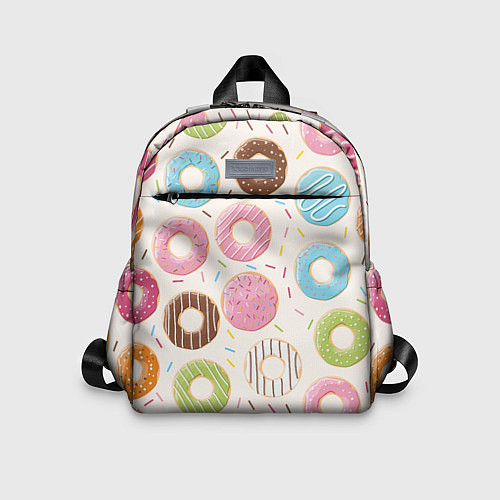 Детский рюкзак Пончики Donuts / 3D-принт – фото 1