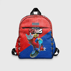 Детский рюкзак Brawl Stars - Stu, цвет: 3D-принт