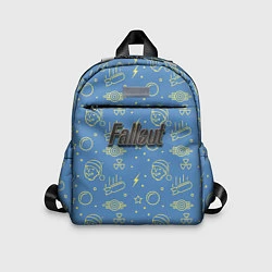 Детский рюкзак Фаллаут Арт, цвет: 3D-принт