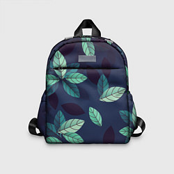 Детский рюкзак Текстура Листья, цвет: 3D-принт