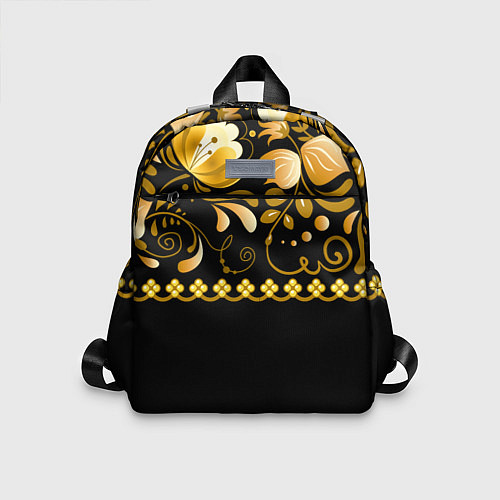 Детский рюкзак Цветы / 3D-принт – фото 1