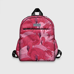 Детский рюкзак Розовые фламинго, цвет: 3D-принт