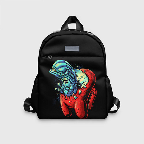 Детский рюкзак Among Us Aliens / 3D-принт – фото 1