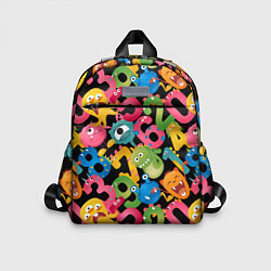 Детский рюкзак Monstry с цифрами, цвет: 3D-принт
