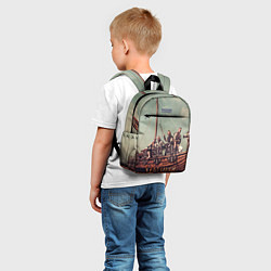 Детский рюкзак Valheim викинги, цвет: 3D-принт — фото 2