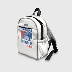 Детский рюкзак T-rex Dino, цвет: 3D-принт — фото 2