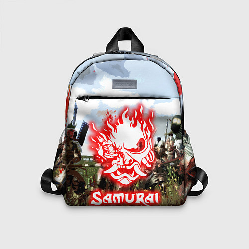 Детский рюкзак SAMURAI CYBERPUNK / 3D-принт – фото 1
