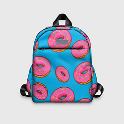 Детский рюкзак Пончики, цвет: 3D-принт