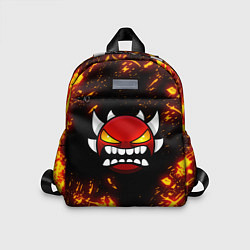 Детский рюкзак Geometry Dash Demon Z, цвет: 3D-принт