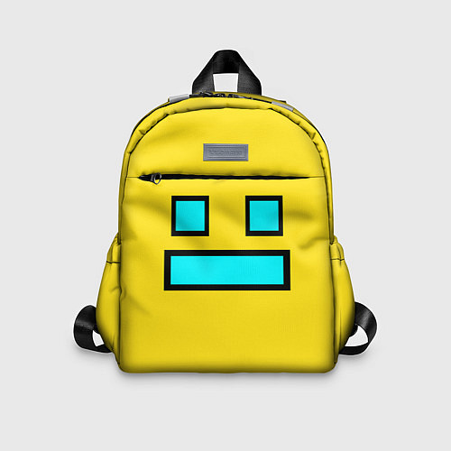 Детский рюкзак Geometry Dash Smile / 3D-принт – фото 1