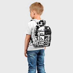Детский рюкзак GEOMETRY DASH ГЕОМЕТРИ ДАШ, цвет: 3D-принт — фото 2
