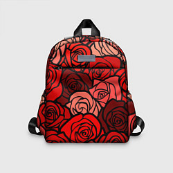 Детский рюкзак Розочки, цвет: 3D-принт