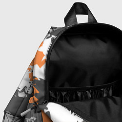 Детский рюкзак Камуфляж огненный, цвет: 3D-принт — фото 2