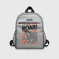Детский рюкзак ROAR Tokyo T-rex, цвет: 3D-принт