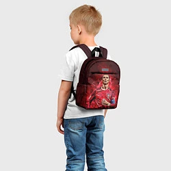 Детский рюкзак Cristiano Ronaldo Portugal, цвет: 3D-принт — фото 2