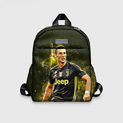 Детский рюкзак Cristiano Ronaldo Juventus, цвет: 3D-принт