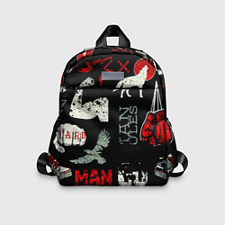 Детский рюкзак ЧТО ТО МОТИВАЦИОННОЕ 3D, цвет: 3D-принт
