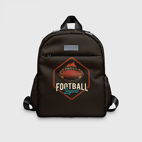 Детский рюкзак Легенда Футбола / 3D-принт – фото 1