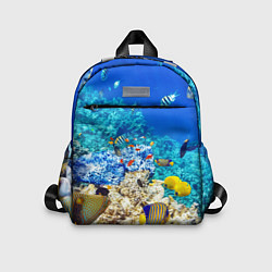 Детский рюкзак Морской мир, цвет: 3D-принт