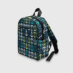 Детский рюкзак Якоря, цвет: 3D-принт — фото 2