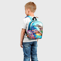 Детский рюкзак Морские черепахи, цвет: 3D-принт — фото 2