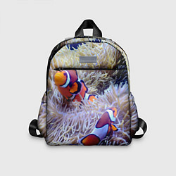 Детский рюкзак Клоуны в актинии, цвет: 3D-принт