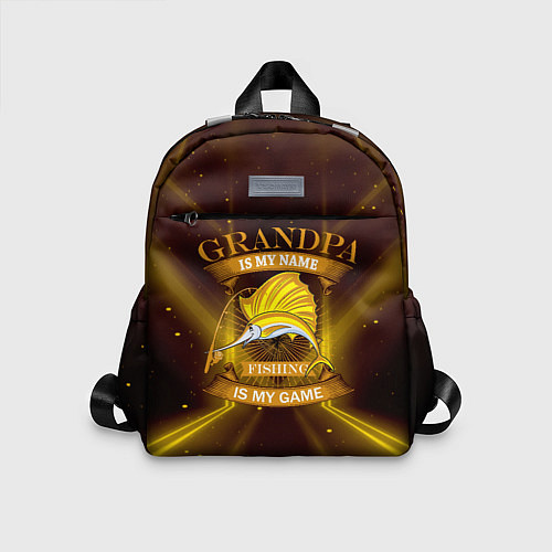 Детский рюкзак Fishing - is my game / 3D-принт – фото 1