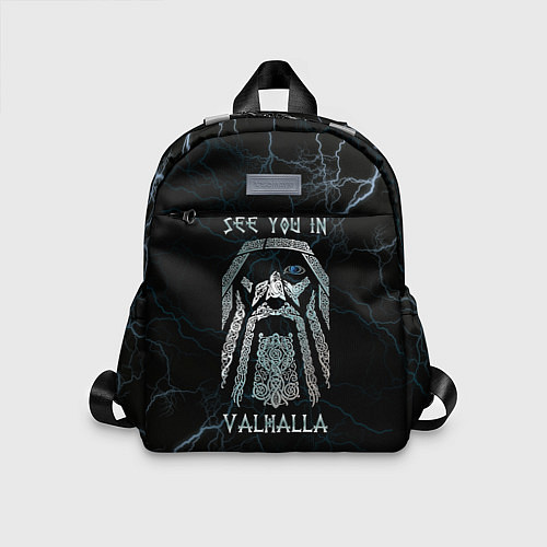 Детский рюкзак See you in Valhalla / 3D-принт – фото 1