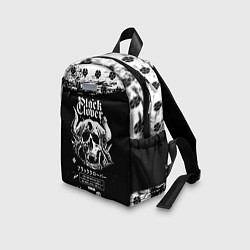 Детский рюкзак Чёрный клевер череп демона, цвет: 3D-принт — фото 2