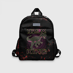 Детский рюкзак T-rex KING, цвет: 3D-принт