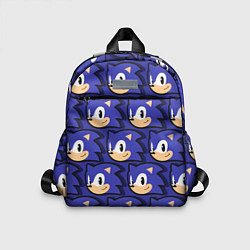 Детский рюкзак Sonic pattern, цвет: 3D-принт