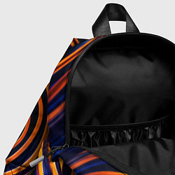 Детский рюкзак Круги неоновые, цвет: 3D-принт — фото 2