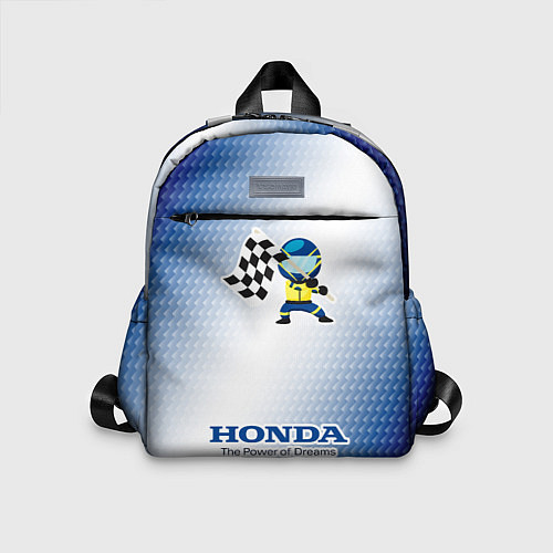 Детский рюкзак Хонда - Racing / 3D-принт – фото 1