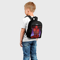 Детский рюкзак Hades wolf, цвет: 3D-принт — фото 2