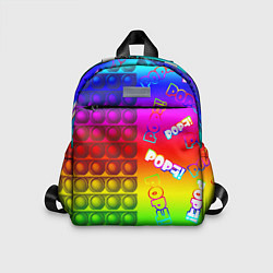Детский рюкзак POP it!, цвет: 3D-принт