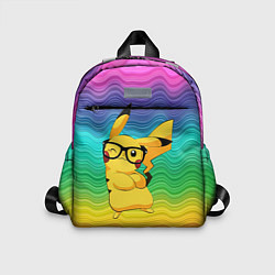 Детский рюкзак Пикачу в очках, цвет: 3D-принт