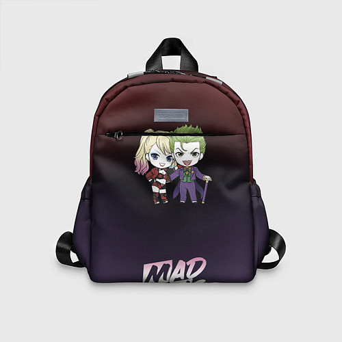Детский рюкзак Харли и Джокер - Милейшая пара / 3D-принт – фото 1