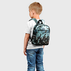 Детский рюкзак Кровожадные зомби Zombie, цвет: 3D-принт — фото 2
