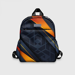 Детский рюкзак BLACK ORANGE, цвет: 3D-принт