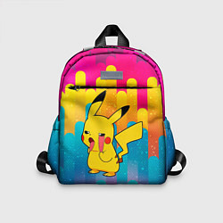 Детский рюкзак Уставший Пикачу, цвет: 3D-принт