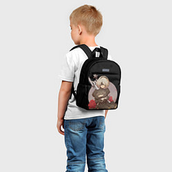 Детский рюкзак Nier: Automata 2B, цвет: 3D-принт — фото 2