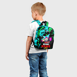 Детский рюкзак Плохиш Базз, Buzz Brawl Stars, цвет: 3D-принт — фото 2
