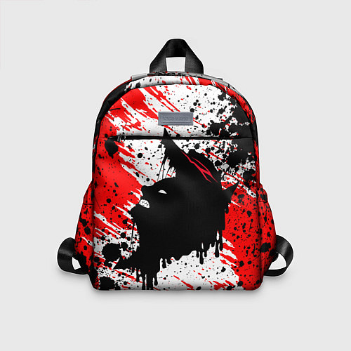 Детский рюкзак БЕРСЕРК краска брызги / 3D-принт – фото 1