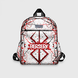 Детский рюкзак БЕРСЕРК рваный лого, цвет: 3D-принт